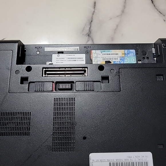 HP EliteBook 8470p Window's 7 Pro Working Missing Battery - Picture 7 of 7